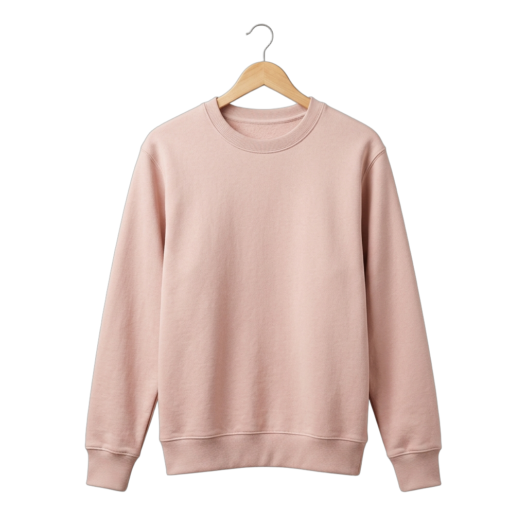 Blush Pudra Sweatshirt Ön